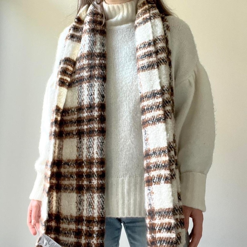 NWT Express Cream Puff Sleeve Turtleneck Sweater | New With Tags